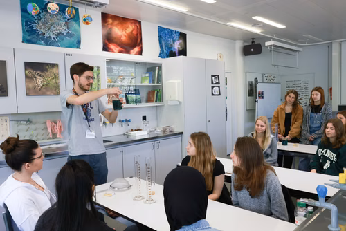 Journée de sensibilisation aux Sciences à Soleure. Organisé par le service de promotion des études 