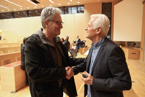 Leçon d'honneur du professeur Eugen Brühwiler