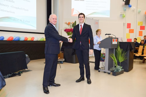 Convocation of the 2015 Mechanical Engineering class, october 1, 2016
