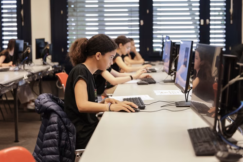 Le Meet up national annuel du Coding club des filles sur le campus de l’EPFL