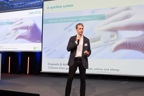 12th edition of the Startup Champions Seed Night 2023 at the Rolex Forum at EPFL