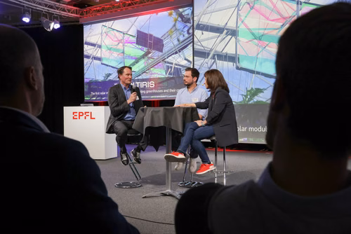 13th edition of the Startup Champions Seed Night 2024 at the Rolex Forum at EPFL.