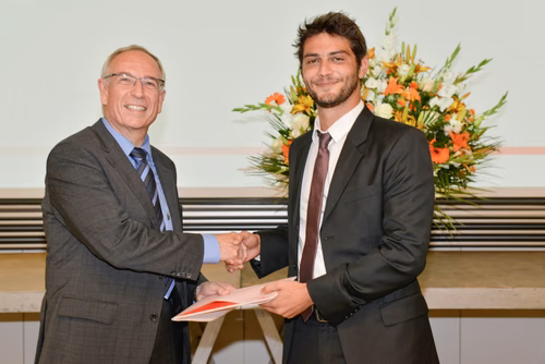 Remise des masters en Ingénierie de l'environnement, le 1 octobre 2016