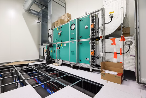 Chantier Centrale de Chauffe-Data Center