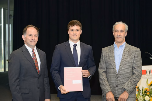 Remise des masters en informatique et systèmes de communication, le 1 octobre 2016