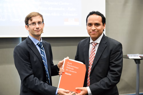 Remise des masters Chimie et génie chimique, le 1 octobre 2016
