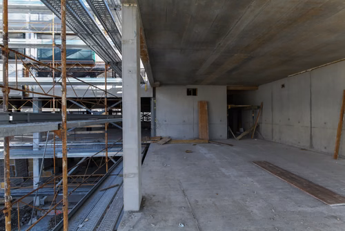 Chantier halles mécaniques