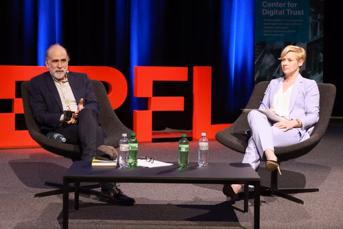 Bruce Schneier is an internationally renowned authority on technology and security with a level-headed, must-hear message for any audience concerned about our digital security and privacy.