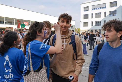 Journée d'accueil des nouveaux étudiants sur le campus