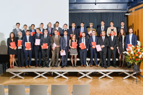 Remise des masters en Ingénierie civile, le 1 octobre 2016