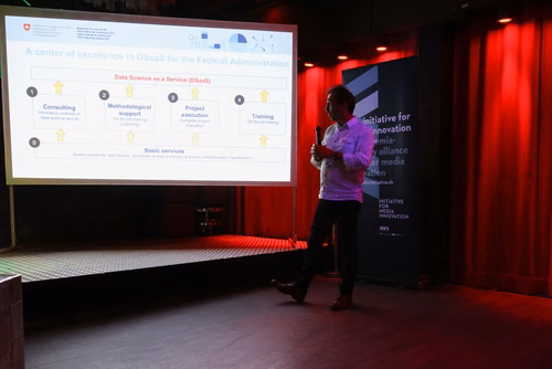 Atelier collaboratif sur la représentation et la compréhension des données, organisé dans le cadre de la journée suisse du digital.