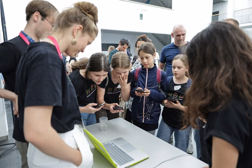 Le Meet up national annuel du Coding club des filles sur le campus de l’EPFL