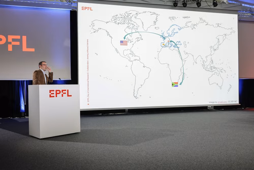 EPFL Day of International Research, co-hosted by International Affairs and the Research Office’s International funding team.