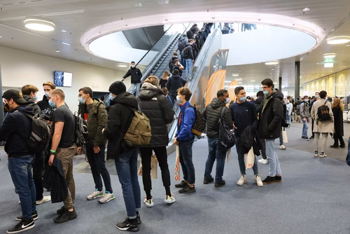 Journées des gymnasiens accueil et stands 