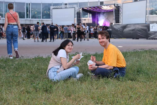 For the 40th year, EPFL campus morph into a humongous music festival!