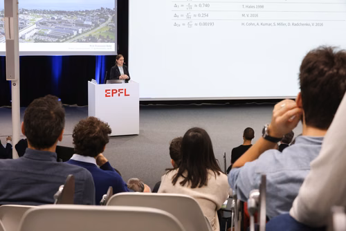 Inauguration of the Bernoulli Center for Fundamental Studies