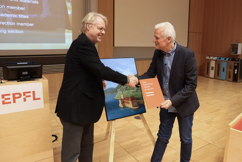 Leçon d'honneur du professeur Eugen Brühwiler