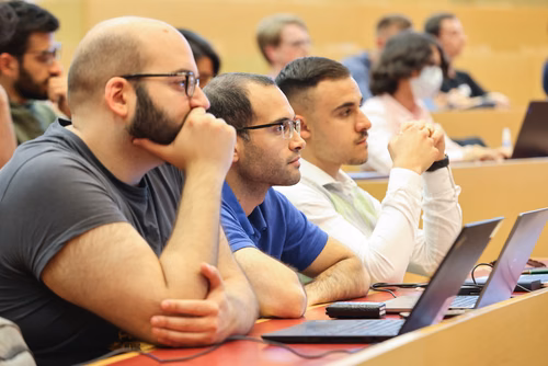 The summer school covers broad topics related to Edge AI. You will learn about designing Edge AI algorithms, systems, and applications. We cover efficiency and performance aspects, co-design of algorithms and hardware, as well as robustness and privacy aspects, federated learning, decentralization, different client topologies and custom neural network architectures, as well as sustainability and ethics aspects of Edge AI.