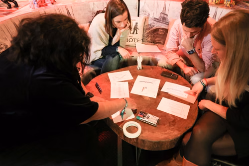 Atelier collaboratif sur la représentation et la compréhension des données, organisé dans le cadre de la journée suisse du digital.