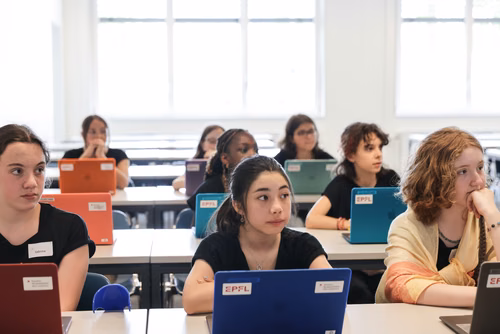Le Meet up national annuel du Coding club des filles sur le campus de l’EPFL