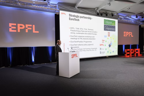 EPFL Day of International Research, co-hosted by International Affairs and the Research Office’s International funding team.
