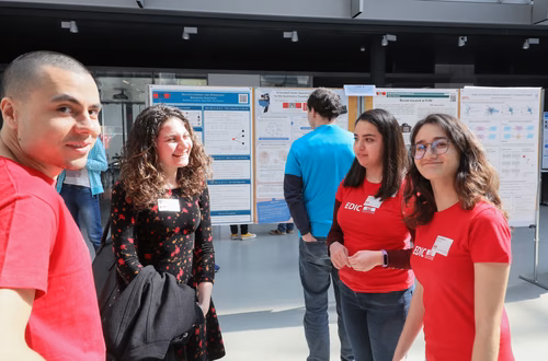 The EDIC Open House is an annual event hosted by the School of Computer & Communication Sciences (IC) at EPFL to help prospective PhD students make an informed decision about their studies.
