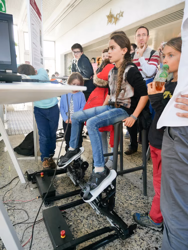 Pour sa 5e édition, le festival des sciences de l’Ecole a accueilli 17'000 personnes sur le thème «Le digital au bout des doigts». Service de promotion des sciences de l’EPFL, organisateur du festival.