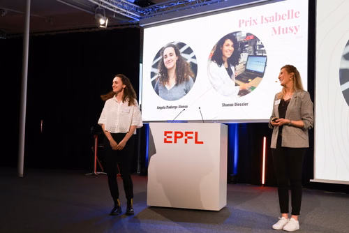 12th edition of the Startup Champions Seed Night 2023 at the Rolex Forum at EPFL