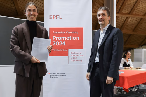 Remise des Bachelors Génie Civil