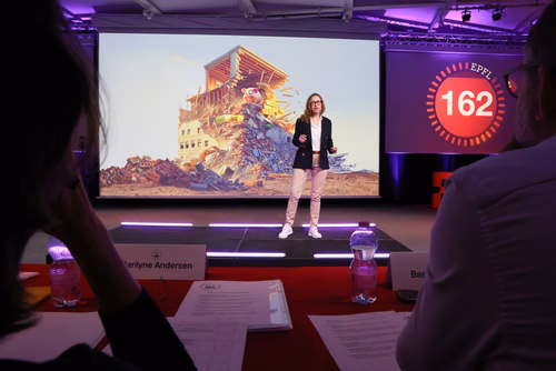 The 14 PhD Students finalists of the competition My Thesis in 180 seconds (MT180)  present their research in simple, straightforward terms in 3 minutes exactly, in English or in French, using humour, metaphores and examples.