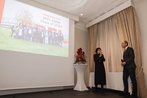 EMBA-EPFL graduation ceremony