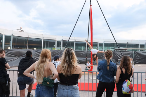 For the 40th year, EPFL campus morph into a humongous music festival!