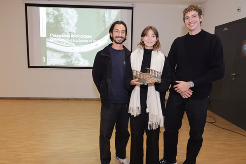 Remise des prix du concours pour étudiantes et étudiants Passerelles écologiques, 5ème édition du concours d’idée Sustainable is Beautiful.