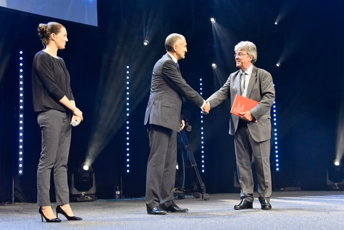 Official ceremony at the Magistral day, october 1, 2016