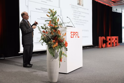 James Larus is a Professor and former Dean of the School of Computer and Communication Sciences (IC) at EPFL. Before joining IC in October 2013, Larus was a researcher, manager, and director in Microsoft Research for over 16 years and an Assistant and Associate Professor in the Computer Sciences Department at the University of Wisconsin, Madison.