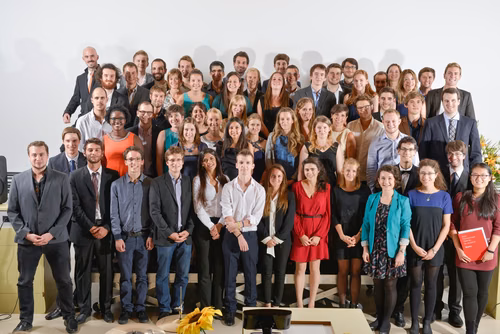Remise des masters en Ingénierie de l'environnement, le 1 octobre 2016