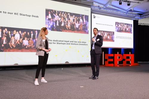 12th edition of the Startup Champions Seed Night 2023 at the Rolex Forum at EPFL