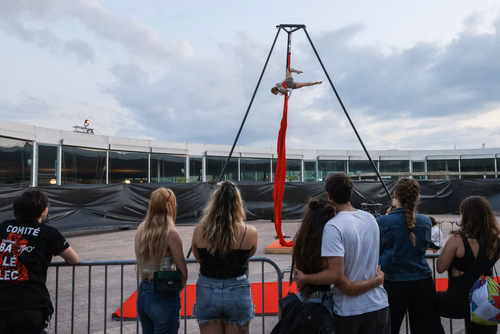 For the 40th year, EPFL campus morph into a humongous music festival!
