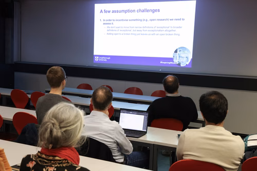 The third SYoS lecture on “The responsible assessment of open science”, organized in collaboration with ETH Library