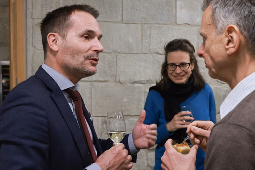 Rencontre entre scientifiques et politiciens au Grand Conseil vaudois sur invitation de Mme Séverine Evéquoz, Présidente du Grand-Conseil :