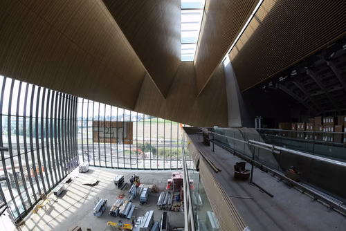 Chantier SwissTech Convention Center