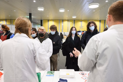 Journées des gymnasiens accueil et stands 