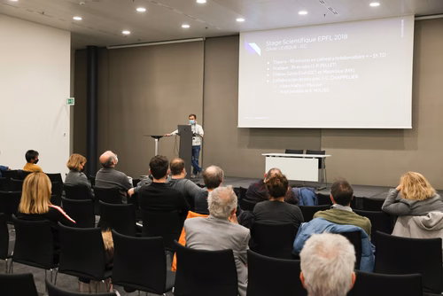 Journée des Gymnasiens accueil et stands 