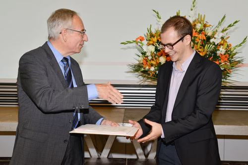 Remise des masters en Ingénierie de l'environnement, le 1 octobre 2016