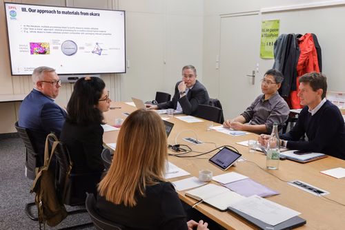 Visite du laboratoire de la prof. Tiffany Abitbol (Laboratoire des matériaux durables)  organisé par le Development Office, philanthropie