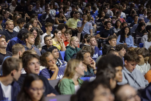 Journée d'accueil des nouveaux étudiants sur le campus