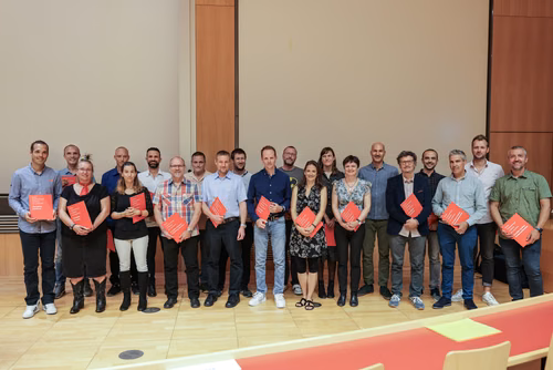 LEARN - remise des certificats du CAS ESIS