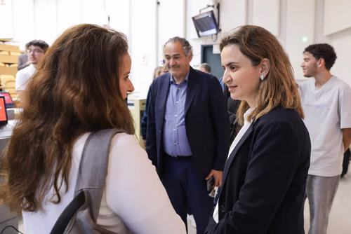 Visit of the Moroccan minister, Dr. Ghita Mezzour.