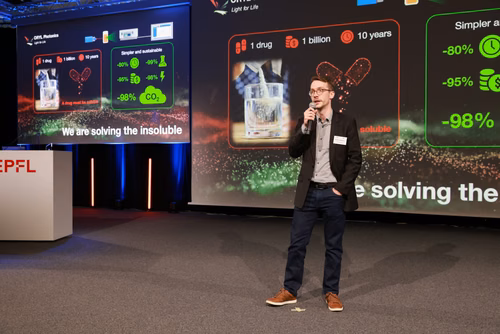 12th edition of the Startup Champions Seed Night 2023 at the Rolex Forum at EPFL