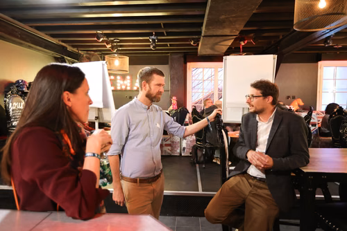 Atelier collaboratif sur la représentation et la compréhension des données, organisé dans le cadre de la journée suisse du digital.